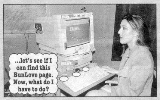 And she's using Netscape, too
